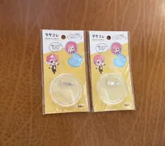 ヲタコレ アクリルバッジキット 58mm 2個 新品 オタコレ 缶バッジ 推し活