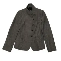 MAX MARA アシンメトリージャケット　ハイネック　ウールカシミヤのサムネイル