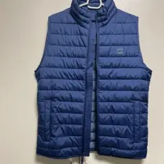 GAP ネイビー キルティングダウンベスト