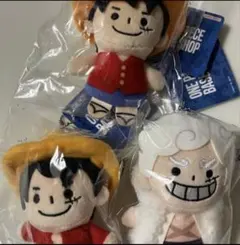 ONEPIECE カナヘイ ゆるっと ぬいぐるみ ルフィ サンジ ゾロ - メルカリ