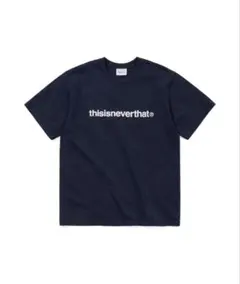 thisisneverthat Tシャツ ネイビー ロゴのサムネイル