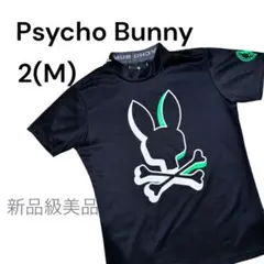 【美品】 Psycho Bunny サイコバニー Tシャツ ゴルフウェア 黒のサムネイル