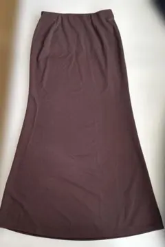 Loungedressロングスカート ブラウン Mサイズのサムネイル