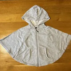 Gap Kids スウェット ジップ ポンチョ 110 120