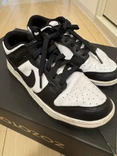 [27.0cm]ナイキ ダンク ロー レトロ ホワイト ブラック 2021