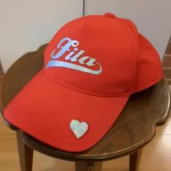 FILA GOLF レッドキャップ ハート装飾のサムネイル