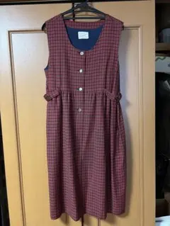 Familiar チェック柄 マタニティドレスとセリザワワンピース