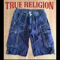TRUE RELIGION カーゴショートパンツ ネイビーのサムネイル