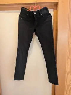 EDWIN　 M466 ブラック スキニージーンズ ハイウエスト