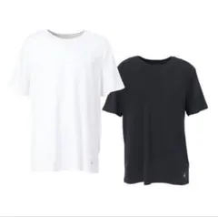 JORDAN Tシャツ ホワイト ブラック 2枚セット L