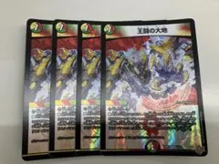 王闘の大地　4枚
