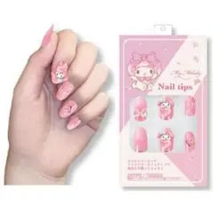 マイメロディ ネイルチップ 24枚入り