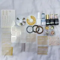 ジェルネイル マグネットネイル ラメ ネイルシール