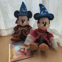 香港ディズニーランド ファンタジア ミッキー ショルダーぬいぐるみ TDR 香港ディズニーランド ファンタジア ミッキー ショルダー