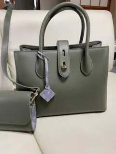 ラシットハンドバッグ ショルダーバッグ２点セット　本革 最終値下げ