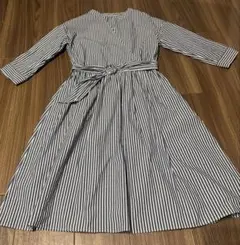 [値下げ中]NOLLEY'S シャツワンピース　ストライプのサムネイル
