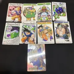 ドラゴンボール グミカード 9枚セット プラスチックカード 2004年 希少レア