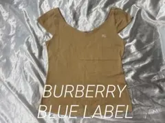 BURBERRY BLUE LABEL タンクトップ　ベージュ　38 綿100%のサムネイル