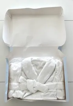 【新品未使用】gelato pique ホワイト バスローブ