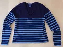 美品　ラルフローレンPOLO SPORT　ボーダーレディース長袖プルオーバー