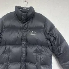 【SALE】Jeep ブラック ダウンジャケット