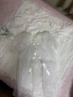 CELEC セレク　ベビードレスと帽子セット