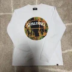 SPALDING バスケットボール　長袖T Sサイズ