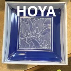 未使用　HOYAガラス皿のサムネイル