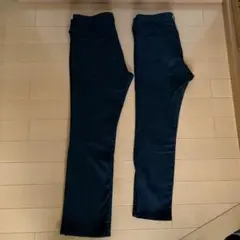 EDWIN ハタラクロ　ストレート　スキニー　2本セット　XL