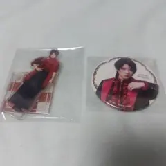 刀ミュ アクスタ 缶バッジ 加州清光 音曲祭