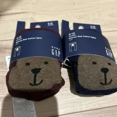 baby GAP くまさんタイツ 0-12ヶ月