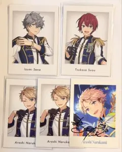 あんスタ 展示 10周年 特典 ぱしゃっつ Knights レオ 泉 凛月 嵐