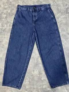 DOCKERS ドッカーズ W38 L30 デニムスラックス ワイド 濃紺 - メルカリ