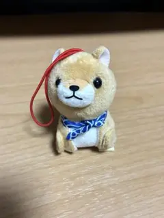 ぷちまる　オールスター　豆しば三兄弟　マスコット　豆太郎　ストラップ　柴犬