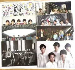 嵐 クリアファイル　5人集合　8枚セット