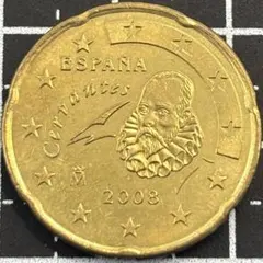 2002年 ユーロ 20セント イタリア 芸術家 空間における連続性の唯一の