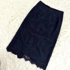 ルルウィルビーLOULOU WILLOUGHBYアルアバイル 花柄レーススカート