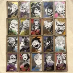 【バラ売り可】ヒロアカ 原画展 箔押しクリアカード