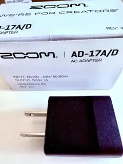 【送料無料】ZOOM AD-17A/D USB ACアダプター　DC5V