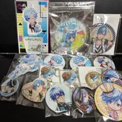 新品　未使用　美品　愛染建十　缶バッジ　キーホルダー　BPROJECT　16点