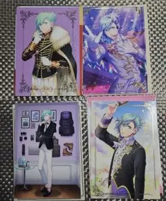 うたプリ A5スタンドポストカード 美風藍セット