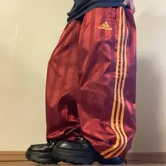 90s 超極太 adidas wide nylon pants y2k teck