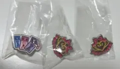 アイカツ　　プリパラ　ピンズコレクション　私立パプリカ学園校章　プリチケ