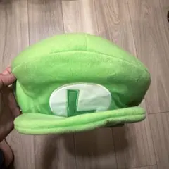 ルイージ フリース帽子 Lロゴ付き