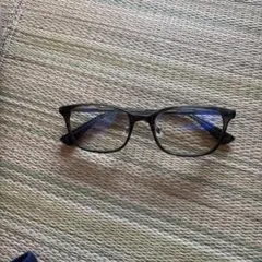 ゾフ度ありメガネ グリーンのフレーム