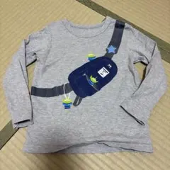 【110cm】トイストーリー　エイリアン長袖Tシャツ