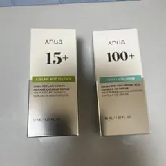 ANUA 15+ & 100+ セット 30mL