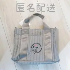 サンリオ ◎ ポチャッコ キルティングトートバッグ S 撥水加工 手さげバッグ