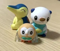ポケモンスケールワールド ヒスイ地方セット ▪︎モクロー・ミジュマル・ヒノアラシ
