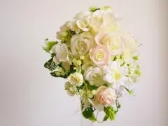 オーダーブーケ ウェディング プリザーブドフラワー ブーケ ブートニア 結婚式